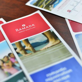 Ramada and Howard Johnson Brochure and Stationery Design