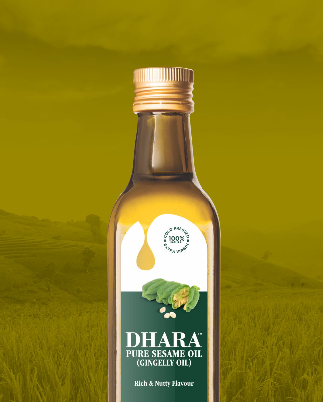 Dhara Oil Packaging Design