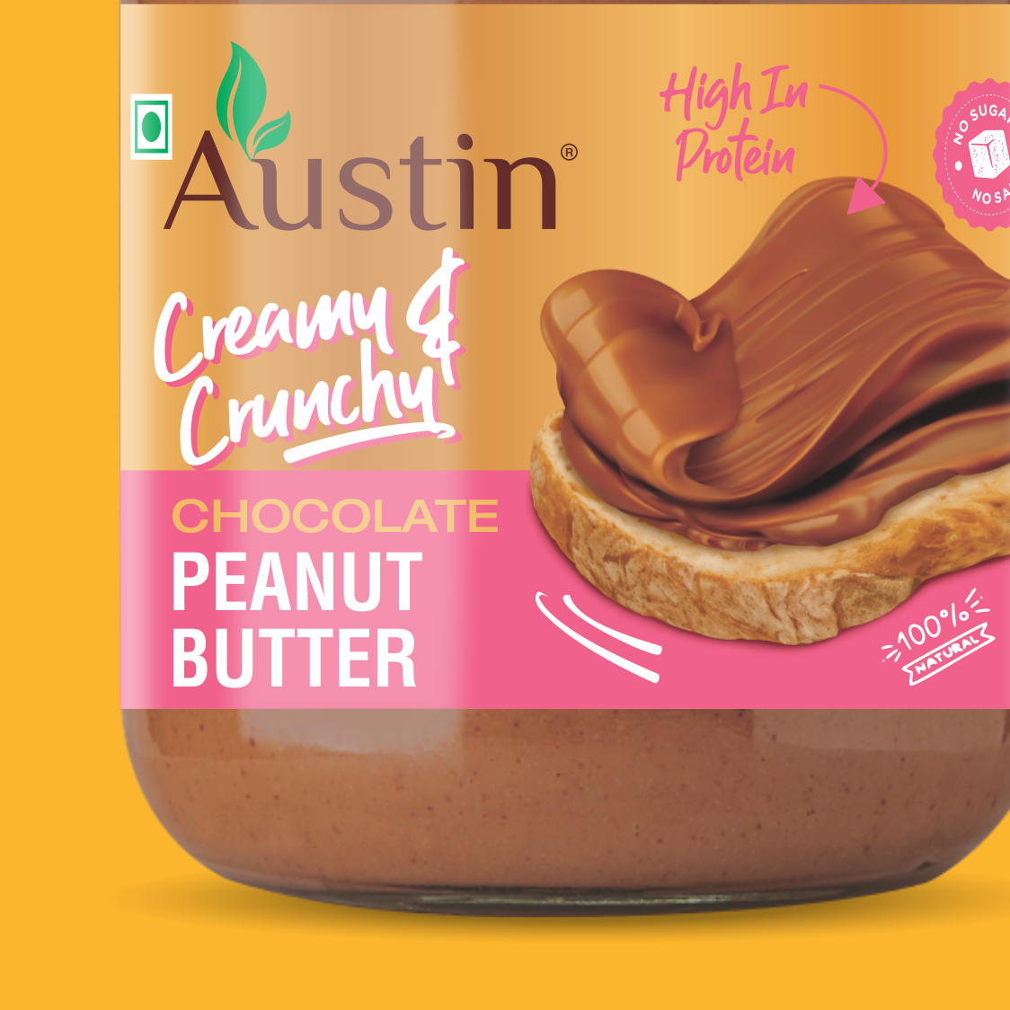Austin Peanut Butter Packaging Design